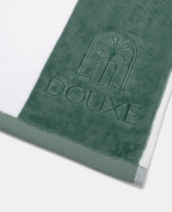 DOUXE Hotel Beach Towel Sage Green 100x180 cm DOUXE Hotel Beach Towel Sage Green 100x180 cm