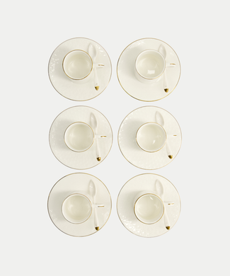 Tokyo Design Studio – Nippon White Gold Rim Espresso Set (18-piece) Tokyo Design Studio – Nippon White Gold Rim Espresso Set (18-piece)