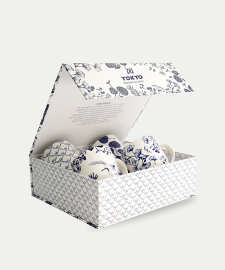 Tokyo Design Studio – Flora Japonica Mug Set (4-piece) Tokyo Design Studio – Flora Japonica Mug Set (4-piece)
