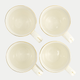 Tokyo Design Studio – Nippon White Gold Rim Mug Set (4-piece)