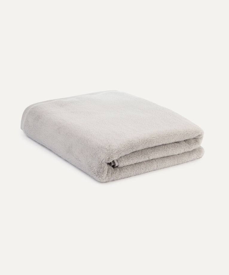 Towel zero-twist cotton 100x180 cm | Silver Grey