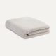 Towel zero-twist cotton 100x180 cm | Silver Grey
