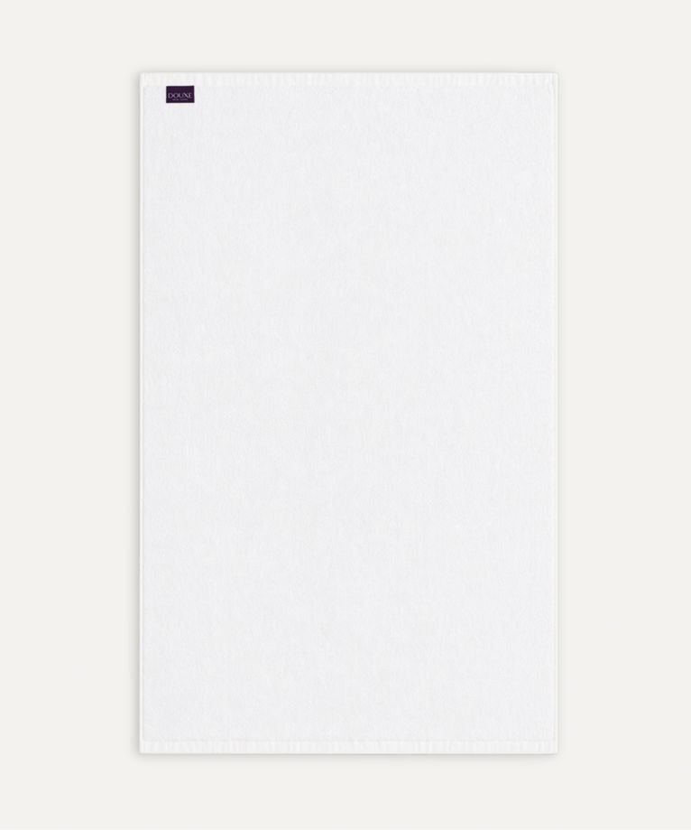Towel zero-twist cotton 100x180 cm | White