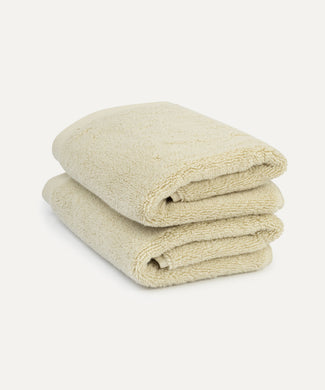 Guest towel zero-twist cotton 40x60 cm (2 pcs) | Pebble Beach Guest towel zero-twist cotton 40x60 cm (2 pcs) | Pebble Beach