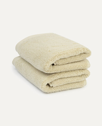 Guest towel zero-twist cotton 40x60 cm (2 pcs) | Pebble Beach Guest towel zero-twist cotton 40x60 cm (2 pcs) | Pebble Beach