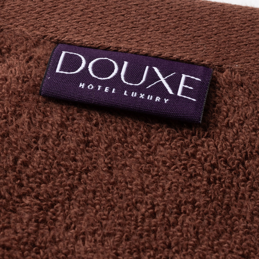 Towel zero-twist cotton 50x100 cm (2 pcs) | Chestnut