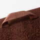 Towel zero-twist cotton 50x100 cm (2 pcs) | Chestnut