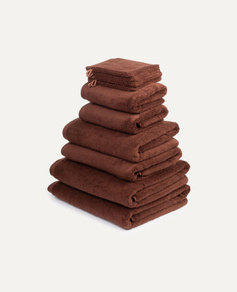 Towel set Spa Complete (10 pcs) | Chestnut Towel set Spa Complete (10 pcs) | Chestnut