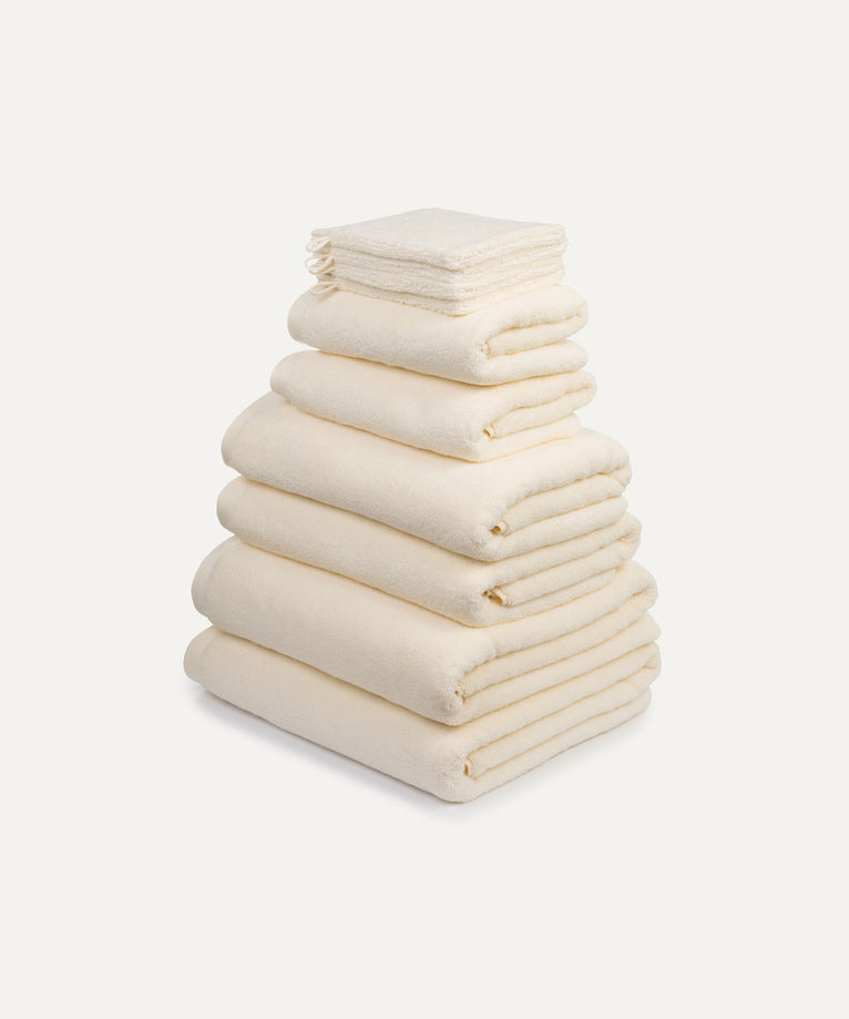 Towel set Spa Complete (10 pcs) | Cream