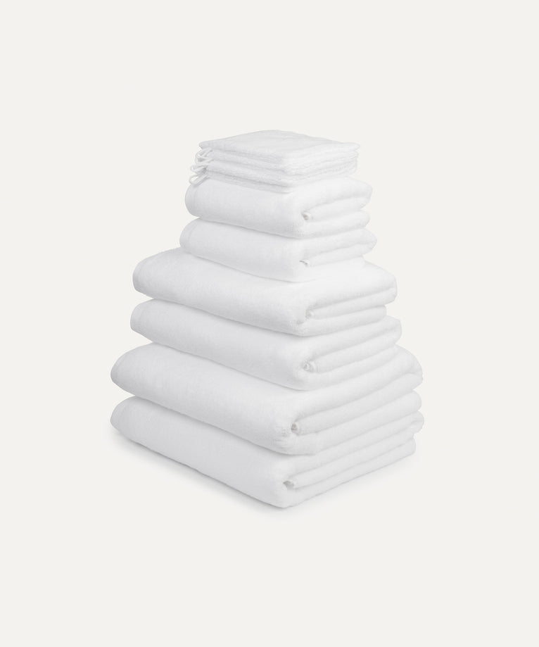 Towel set Spa Complete (10 pcs) | White