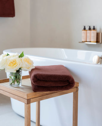 Towel zero-twist cotton 70x140 cm | Chestnut Towel zero-twist cotton 70x140 cm | Chestnut