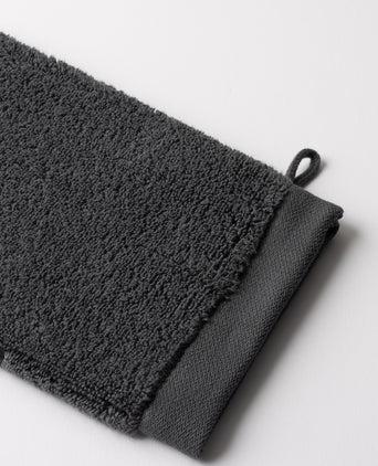 Washcloth Anthracite 16x21 cm | Set of 4 Washcloth Anthracite 16x21 cm | Set of 4