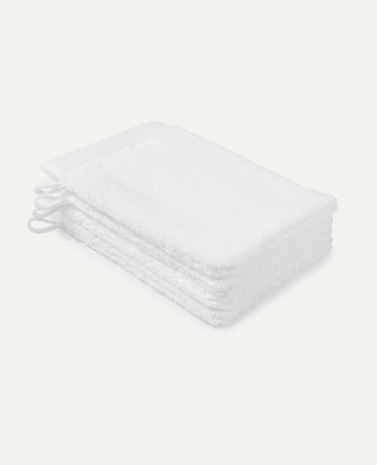Washcloth White 16x21 cm | Set of 4 Washcloth White 16x21 cm | Set of 4