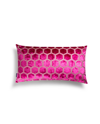 Manipur Decorative Pillow | Fuchsia Manipur Decorative Pillow | Fuchsia