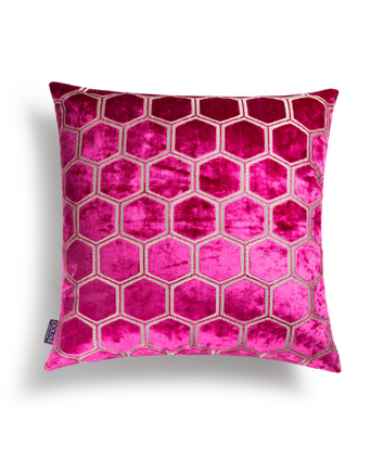 Manipur Decorative Pillow | Fuchsia Manipur Decorative Pillow | Fuchsia