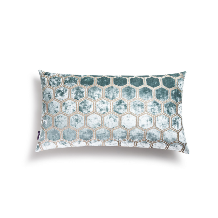 Manipur Decorative Pillow | Celadon