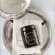 Christmas Candle from Chapel Factory - FULL EPICEA in hotel cloche, zoomed-in shot