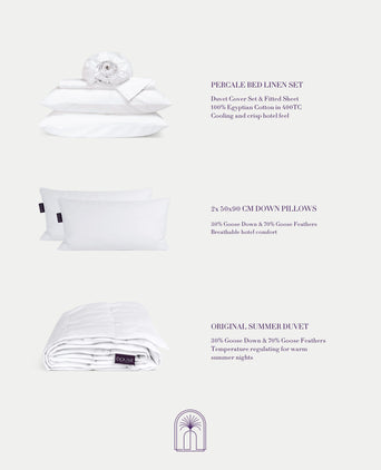 Summer Suite Percale Bedding Set