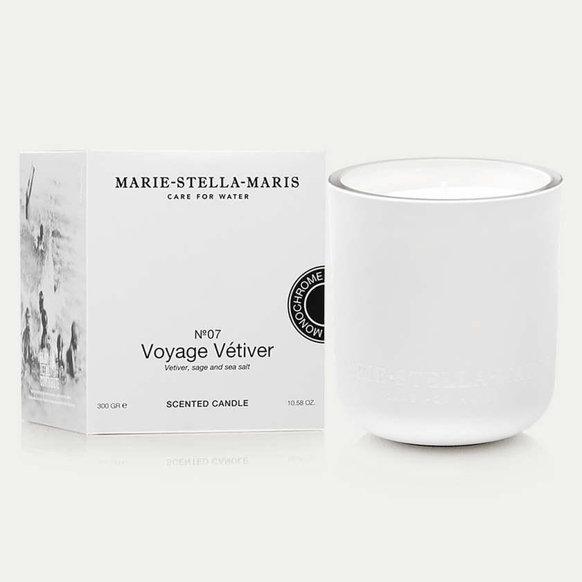 Marie-Stella-Maris - Luxury Scented Candle - No. 07 Voyage Vétiver (re-fillable) - 300 g