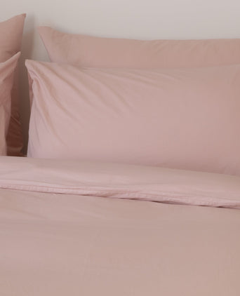 Kids Pillowcase Egyptian Cotton Percale 400TC Blush Pink - Petit Hôtel