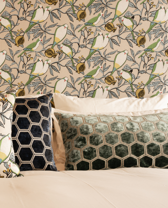 Manipur Decorative Pillow | Jade Green