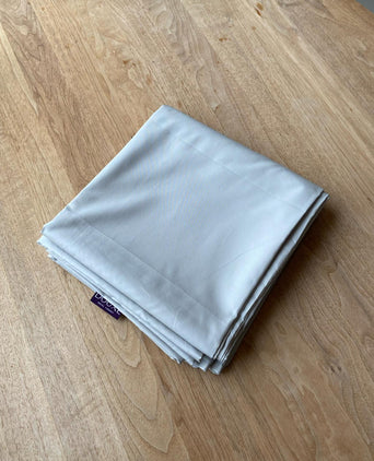 Duvet Cover Egyptian Cotton Sateen 400TC | Misty Blue | Outlet