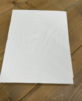 Egyptian Cotton Fitted Sheet Sateen 400TC | White |OUTLET