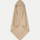 Baby Hooded Towel zero-twist cotton | Latte