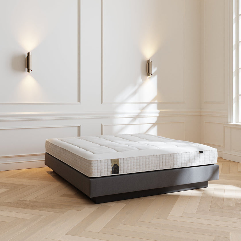 DOUXE Hotel Box Spring Swedish Grey