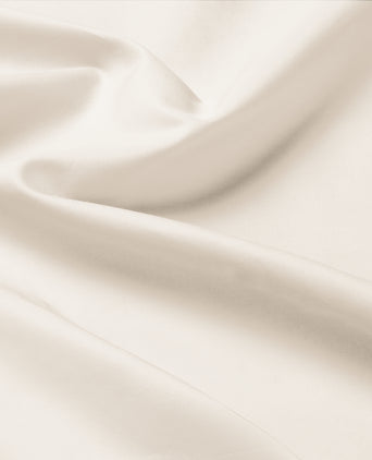 Duvet Cover Set Egyptian Cotton Percale 400 TC | Chalk White