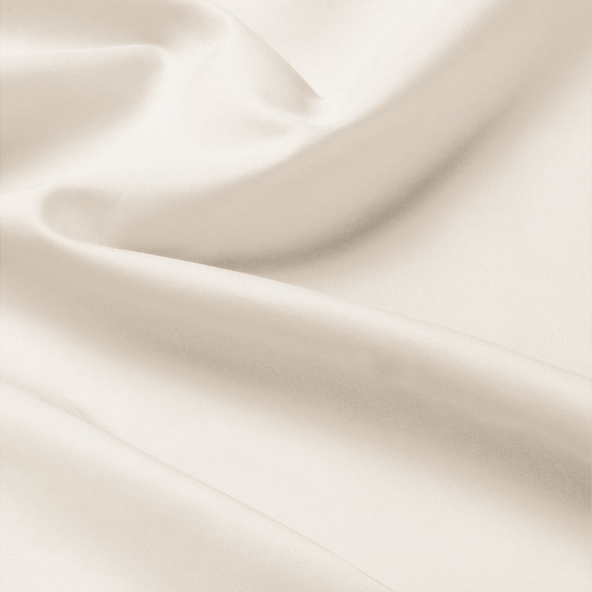 Duvet Cover Set Egyptian Cotton Percale 400 TC | Chalk White