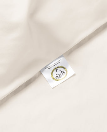 Kids Duvet Cover Egyptian Cotton Percale 400TC Chalk White - Petit Hôtel