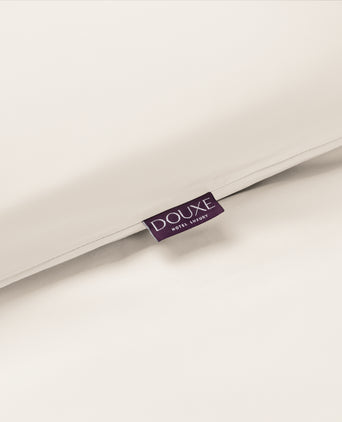 Duvet Cover Set Egyptian Cotton Percale 400 TC | Chalk White