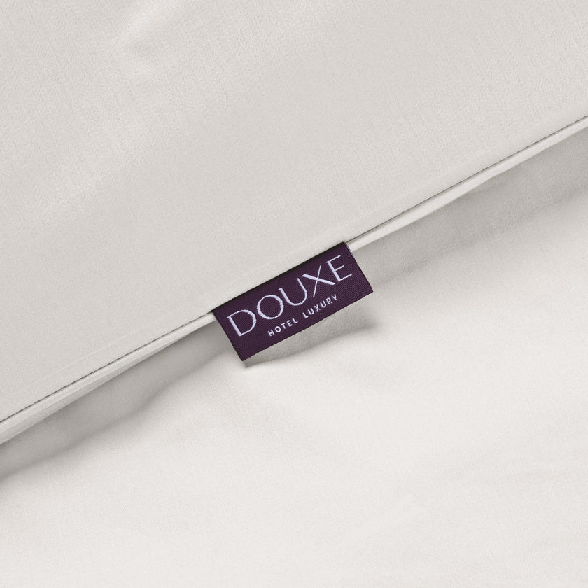 Duvet Cover Set & Fitted Sheet Egyptian Cotton Sateen | Cream