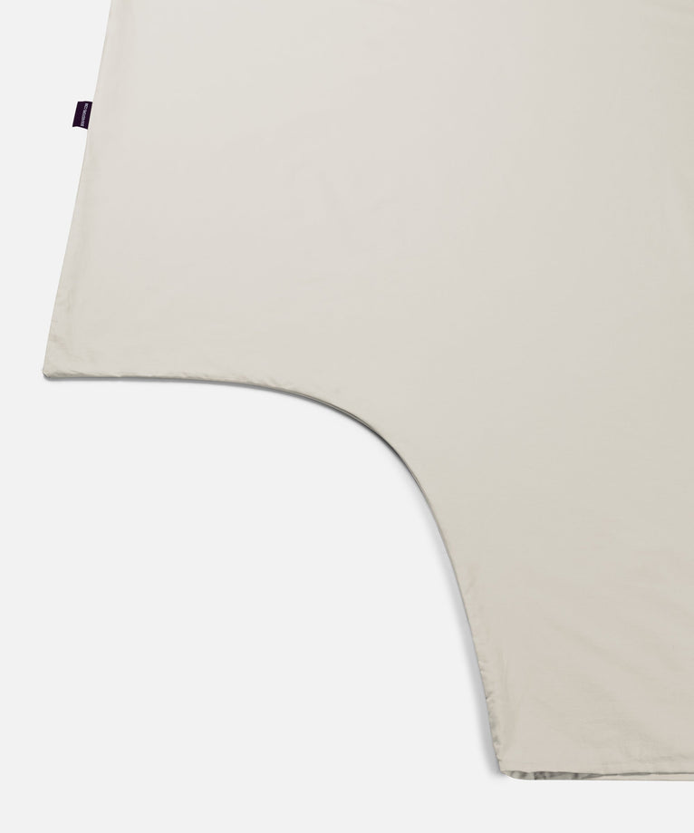 Kids Duvet Cover Egyptian Cotton Percale 400TC Greige - Petit Hôtel