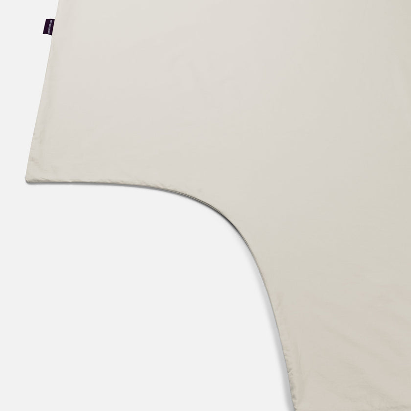Kids Duvet Cover Egyptian Cotton Percale 400TC Greige - Petit Hôtel