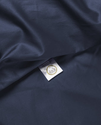Pillowcase Egyptian Cotton Sateen 400TC | Harbour Blue