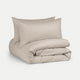 Duvet Cover Set Egyptian Cotton Percale 400 TC | Latte