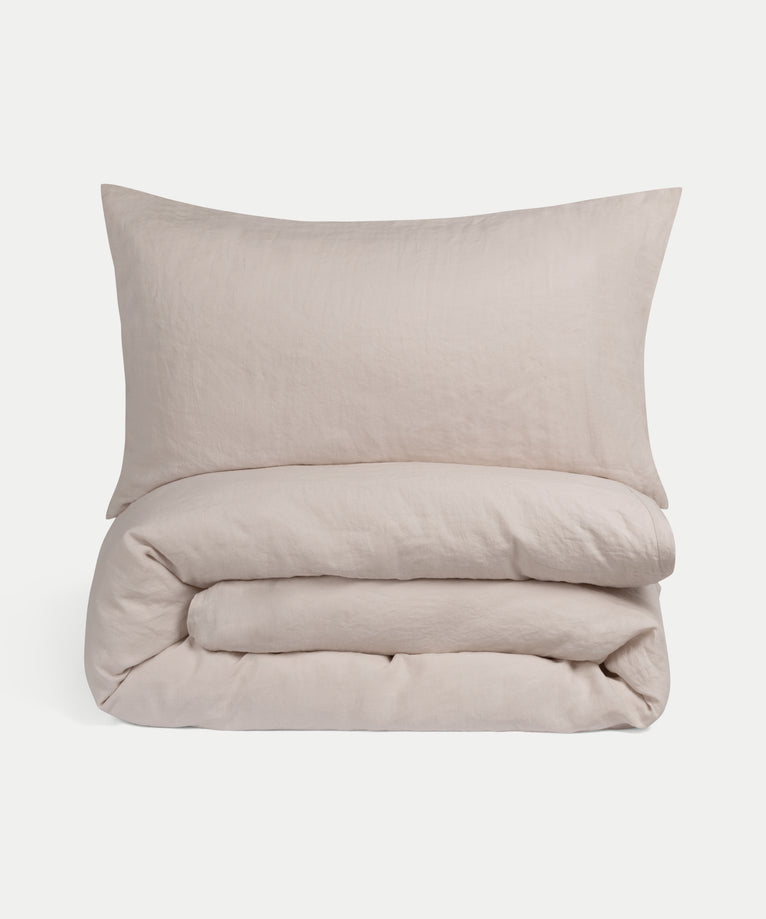 Duvet cover set Washed Linen | Oat