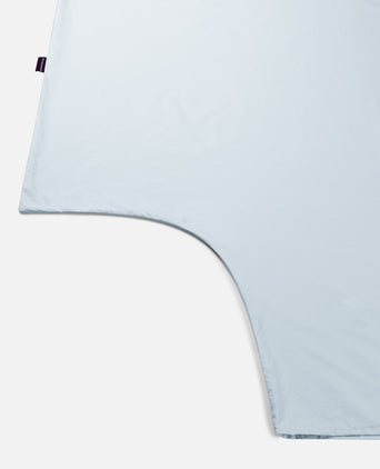 Kids Duvet Cover Egyptian Cotton Percale 400TC Pastel Blue - Petit Hôtel