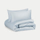 Duvet Cover Set Egyptian Cotton Sateen 400 TC | Pastel Blue