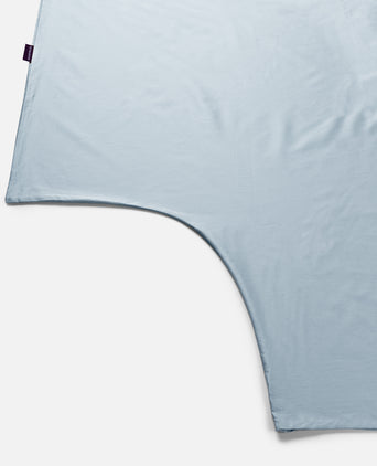 Duvet Cover Set & Fitted Sheet Sateen | Pastel Blue