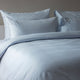 Duvet Cover Set Egyptian Cotton Sateen 400 TC | Pastel Blue