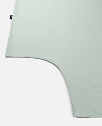Duvet Cover Egyptian Cotton Percale 400 TC | Pastel Green