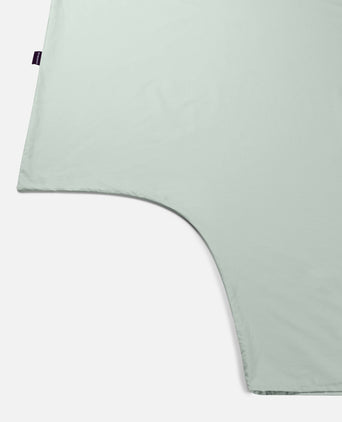 Kids Duvet Cover Egyptian Cotton Percale 400TC Pastel Green - Petit Hôtel