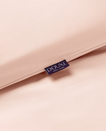 Duvet Cover Set Egyptian Cotton Percale 400 TC | Blush Pink