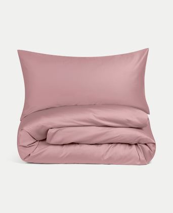 Duvet Cover Set Egyptian Cotton Sateen 400 TC | Blush Pink