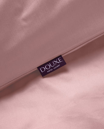 Duvet Cover Set Egyptian Cotton Sateen 400 TC | Blush Pink