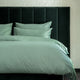 Duvet Cover Set Egyptian Cotton Sateen 400 TC | Sage Green