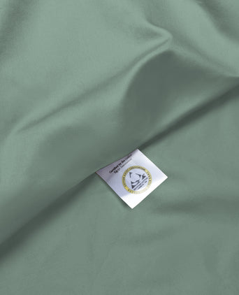 Duvet Cover Egyptian Cotton Sateen 400 TC | Sage Green